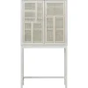 Vitrines & Présentoirs<Design House Stockholm Cabinet vitré Air, Blanc, rotin