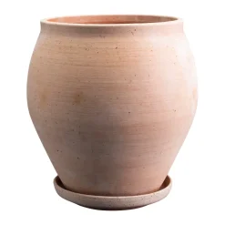 Cache-Pots<Bergs Potter Cache-pot avec soucoupe Delphi 2 pièces, Rose, Ø26 cm