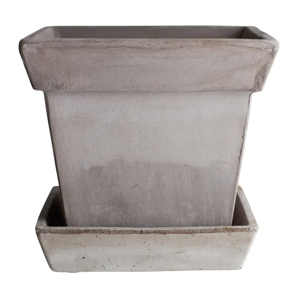 Cache-Pots<Bergs Potter Cache-pot Gaia raw, Gris, Ø21 cm
