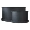 Cache-Pots<DBKD Cache-pot Plant bowl, lot de 2, Black