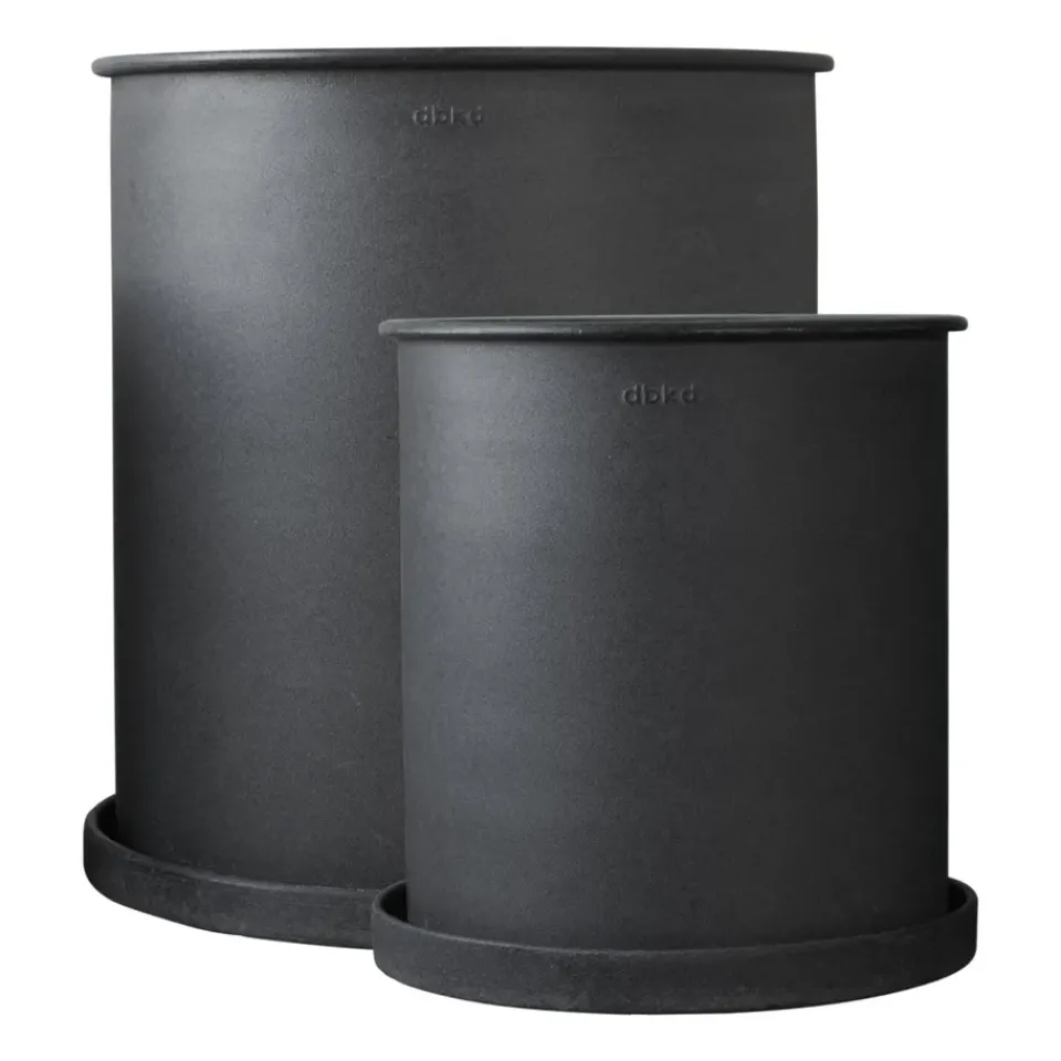 Cache-Pots<DBKD Cache-pot Plant pot, large, lot de 2, Black