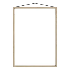Cadres<MOEBE Cadre en chêne 50x70 cm, Transparent, Bois, Noir