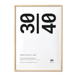 Cadres<Paper Collective Cadre plexiglass-frêne, 30x40 cm
