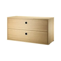 Commodes & Caissons De Rangement<String Caisson à tiroirs , chêne, 78x30 cm