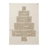 Décorations De Noël<Ferm Living Calendrier de l’avent Pine, Maxi, 90x125 cm
