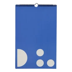 Calendriers & Carnets De Note<Design Letters Calendrier mensuel , Bleu cobalt