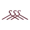 Cintres & Portants|Crochets & Portemanteaux Muraux<Woud Ceintre Illusion Lot de 3, Deep red
