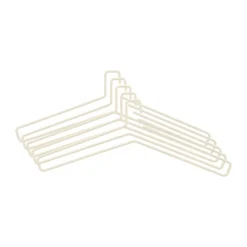 Cintres & Portants|Crochets & Portemanteaux Muraux<Scandi Living Cintre Edge - lot de 5, Beige