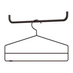 Cintres & Portants|Crochets & Portemanteaux Muraux<String Cintre lot de 4, Brun foncé