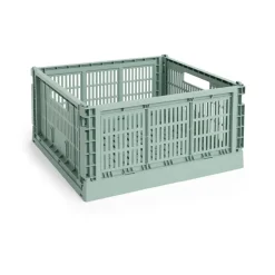 Boites & Bocaux<HAY Colour Crate L Square 42x42 cm, Sage green