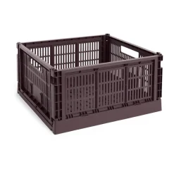 Boites & Bocaux<HAY Colour Crate L Square 42x42 cm, Bordeaux