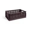 Paniers De Rangement<HAY Colour Crate L 34,5x53 cm, Bordeaux