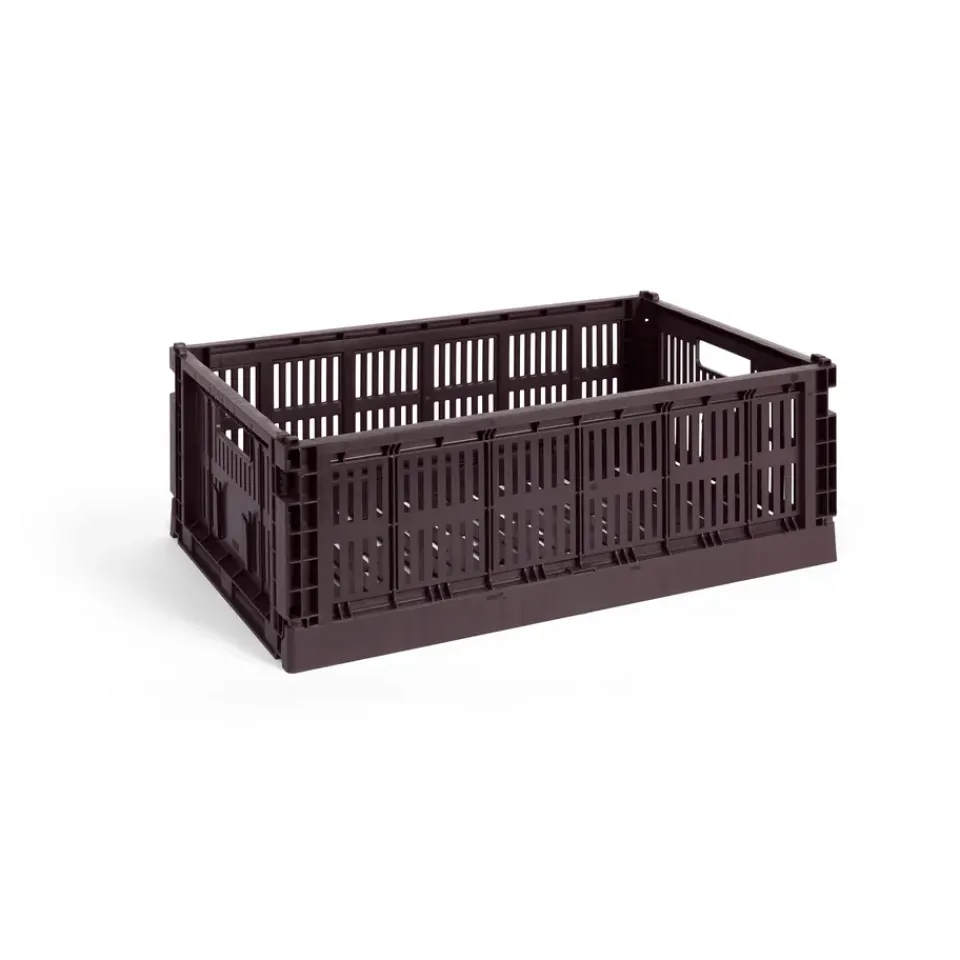 Paniers De Rangement<HAY Colour Crate L 34,5x53 cm, Bordeaux