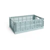 Paniers De Rangement<HAY Colour Crate L 34,5x53 cm, Dusty blue