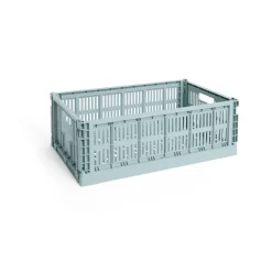 Paniers De Rangement<HAY Colour Crate L 34,5x53 cm, Dusty blue