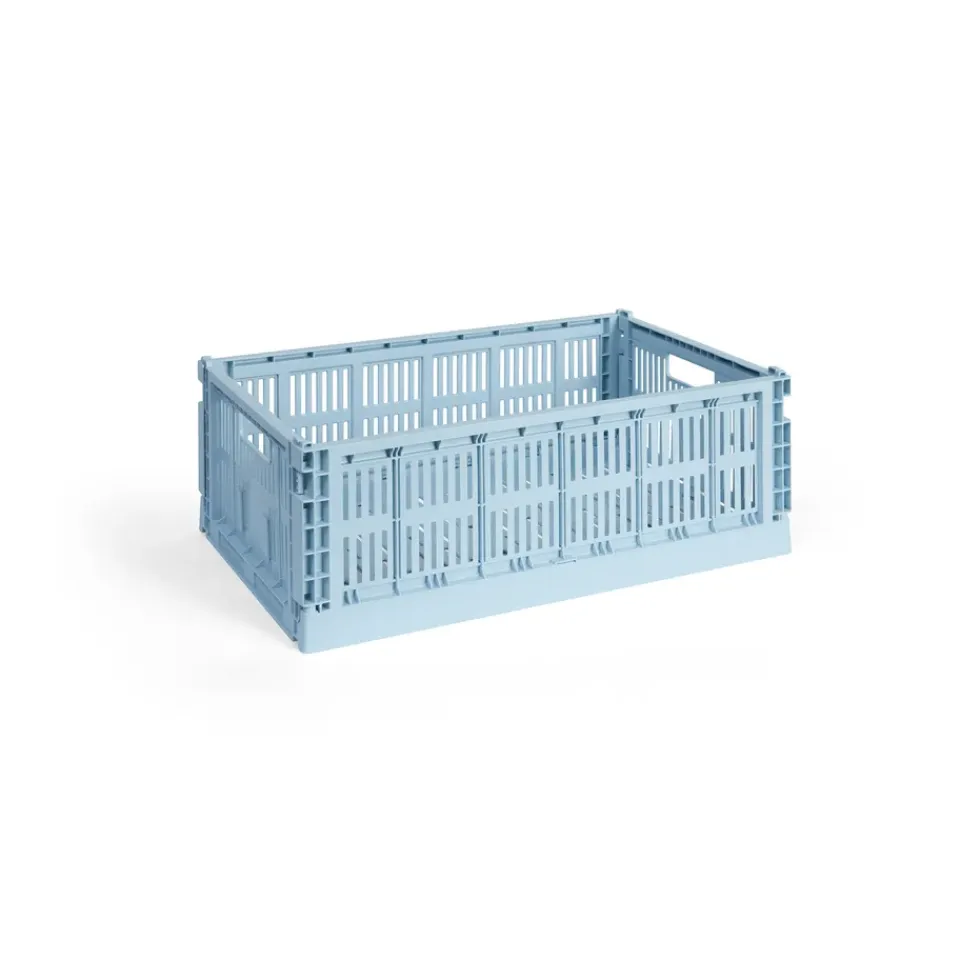 Paniers De Rangement<HAY Colour Crate L 34,5x53 cm, Soft blue