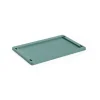 Paniers De Rangement<HAY Colour Crate lock plastic small, Dark green