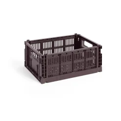 Paniers De Rangement<HAY Colour Crate M 26,5x34,5 cm, Bordeaux