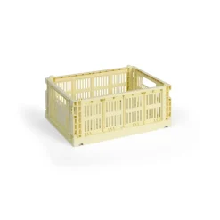 Paniers De Rangement<HAY Colour Crate M 26,5x34,5 cm, Light yellow