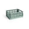 Paniers De Rangement<HAY Colour Crate M 26,5x34,5 cm, Sage green