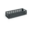 Boites & Bocaux<HAY Colour Crate Mini Oblong 13x34,5 cm, Charcoal