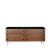 Commodes & Caissons De Rangement<GUBI Commode 62 Dresser, american walnut, 6 tiroirs