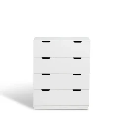 Commodes & Caissons De Rangement<Mavis Commode Aoko 4 tiroirs, Blanc laqué