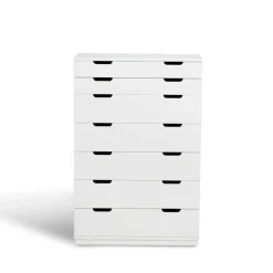Commodes & Caissons De Rangement<Mavis Commode Aoko 7 tiroirs, Blanc laqué
