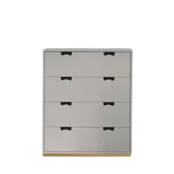 Commodes & Caissons De Rangement<Asplund Commode Snö A, light grey, support en chêne