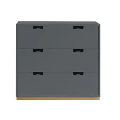Commodes & Caissons De Rangement<Asplund Commode Snö A3, storm grey, support en chêne