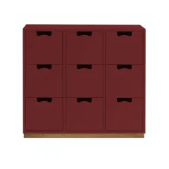 Commodes & Caissons De Rangement<Asplund Commode Snö B3, Brown red