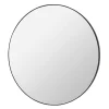 Miroirs Ronds|Miroirs Muraux<Broste Copenhagen Complete miroir noir, Ø 110 cm