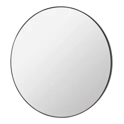 Miroirs Ronds|Miroirs Muraux<Broste Copenhagen Complete miroir noir, Ø 80 cm