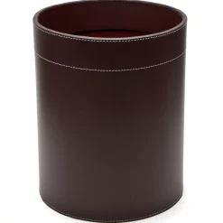 Corbeilles À Papier & Poubelles<Ørskov Corbeille cuir, Chocolat