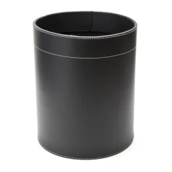 Corbeilles À Papier & Poubelles<Ørskov Corbeille cuir, noir