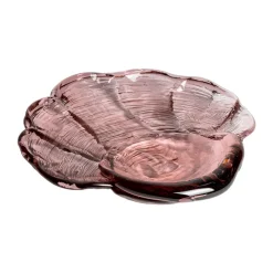 Sculptures & Figurines En Porcelaine<Kosta Boda Coupelle en verre d'art coquillage 30x33 cm, Rose