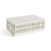 Paniers De Rangement<HAY Couvercle Colour Crate grand, Off-white