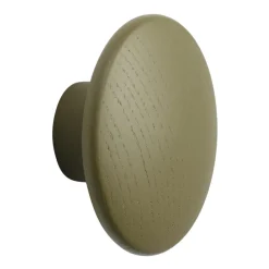 Crochets & Portemanteaux Muraux<Muuto Crochet à vêtements The Dots brown green, Ø 6,5 cm