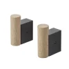 Crochets & Portemanteaux Muraux<Muuto Crochet Attach Lot de 2, Oak-black