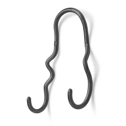 Crochets & Portemanteaux Muraux<Ferm Living Crochet Curvature double, Laiton noir