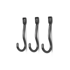 Crochets & Portemanteaux Muraux<Ferm Living Crochet Curvature Lot de 3, Laiton noir