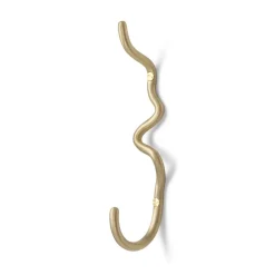 Crochets & Portemanteaux Muraux<Ferm Living Crochet Curvature simple, Laiton