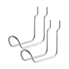 Crochets & Portemanteaux Muraux<String Crochet d'extérieur autoportant , acier inoxydable, double, lot de 2
