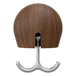 Crochets & Portemanteaux Muraux<Massproductions Crochet mural Hercule, Noyer huilé