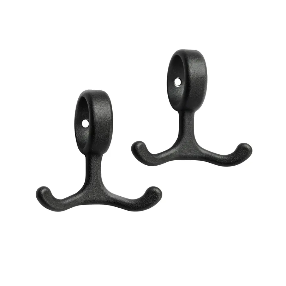 Crochets & Portemanteaux Muraux<Essem Design Crochet Nostalgi lot de 2, noir