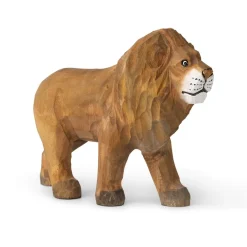 Accessoires Pour Chambre D'Enfants|Accessoires Pour Chambre D'Enfants<Ferm Living Décoration Animal en bois, Lion