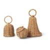 Décorations De Noël<Ferm Living Décoration de Noël Braided Bell Baubles Lot de 3, Natural