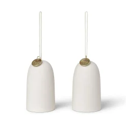 Décorations De Noël<Ferm Living Décoration de Noël horloge Bell Ø4 cm Lot de 2, Off-white