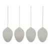 Décorations De Pâques<Cooee Design Décoration de Pâques Easter Deco œuf Lot de 4, White