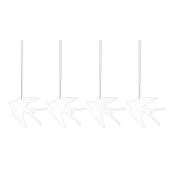 Décorations De Pâques<Cooee Design Décoration de Pâques Easter Deco oiseau Lot de 4, Cafe au lait